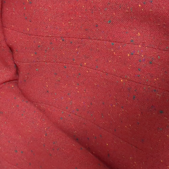 Kasper blazer red wool Tweed colourful - Picture 3 of 5